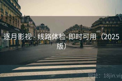 逐月影视 - 线路体检-即时可用（2025版）
