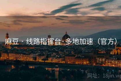 麻豆 · 线路指挥台·多地加速（官方）