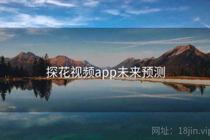 探花视频app未来预测