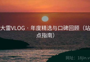 大雷VLOG · 年度精选与口碑回顾（站点指南）