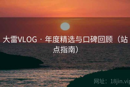 大雷VLOG · 年度精选与口碑回顾（站点指南）