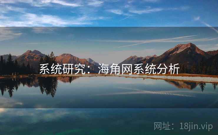 系统研究：海角网系统分析